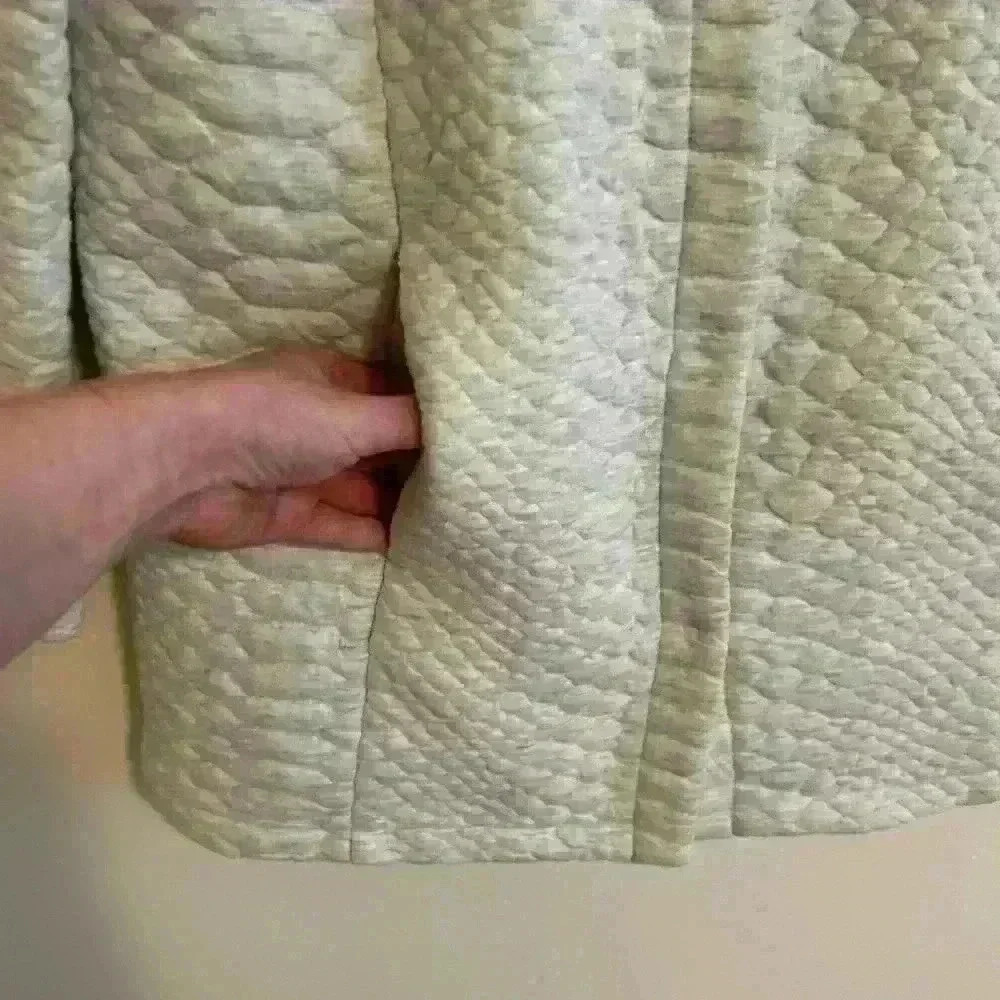 Soft Surroundings Quilted Snap Down Jacket Medium… - image 2